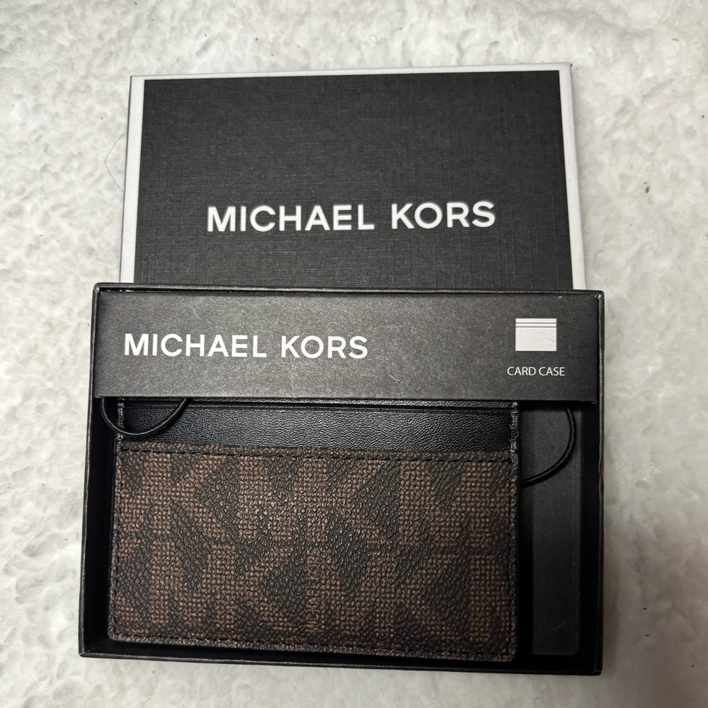 ✨Brand New MICHAEL KORS Unisex Wallet Credit Card Case✨
